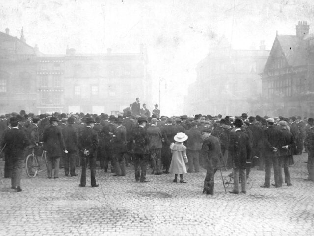 Stevenson Square (1890) - Image courtesy of Manchester Libraries